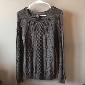 Cable knit GAP medium sweater